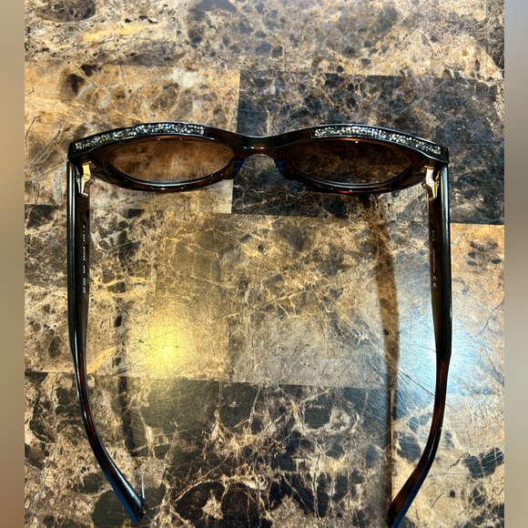 Authentic Swarovski Round Cat Eye Sunglasses (SK202 52F)